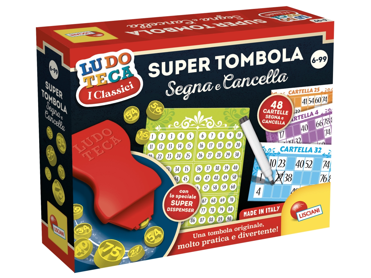 LUDOTECA SUPER TOMBOLA SEGNA E C 102686 Giocattoli e prima infanzia